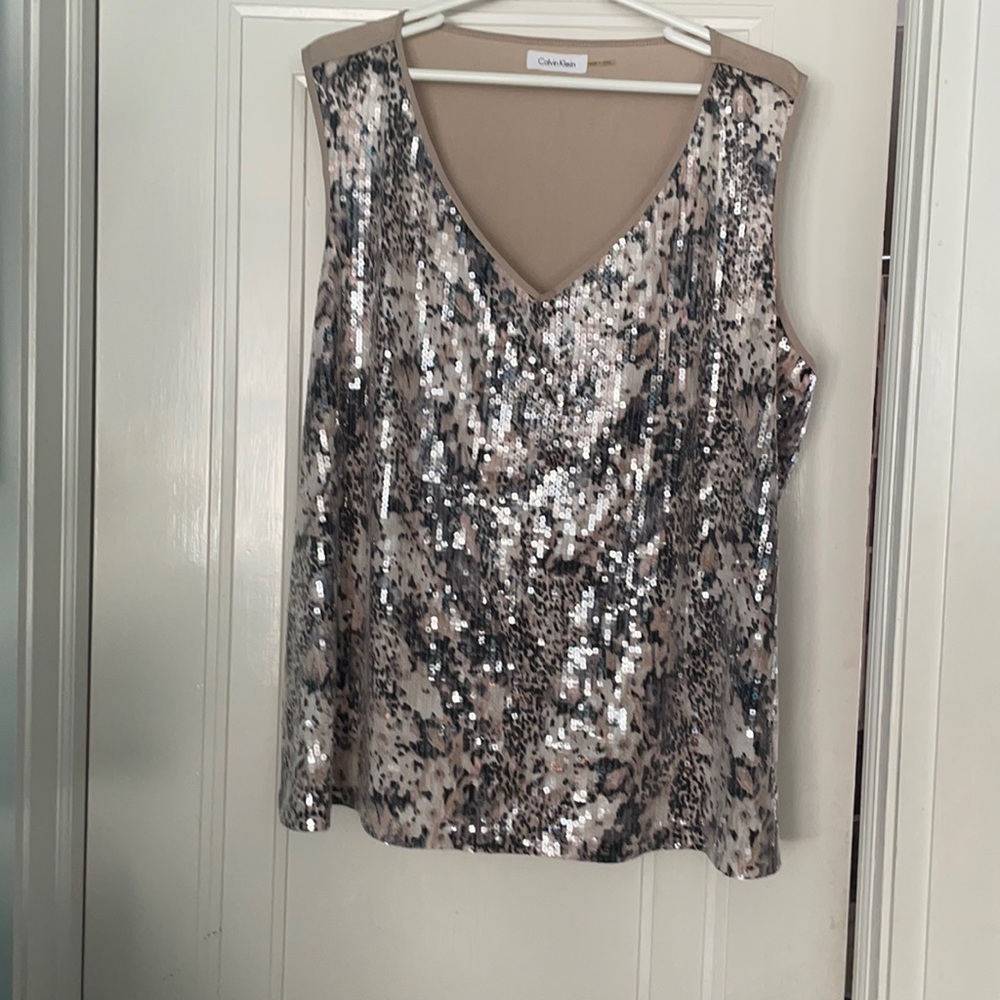 Cute dressy sparkly tank top